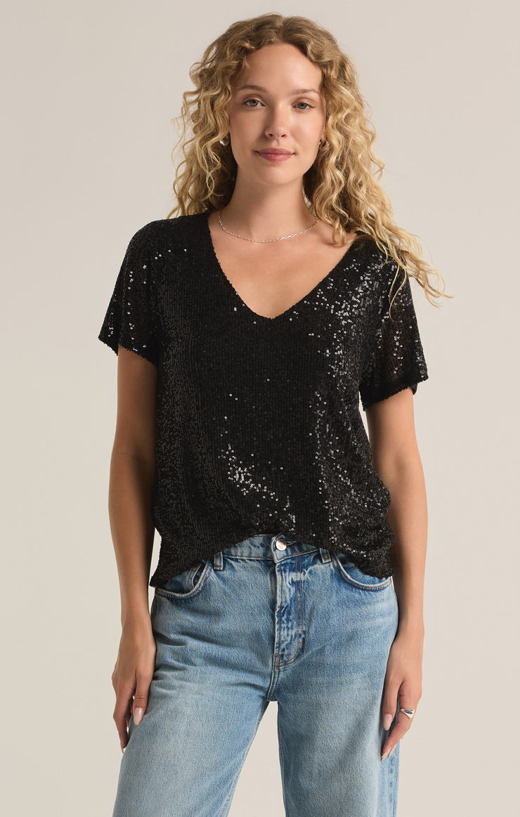 Marbella Sequin Top