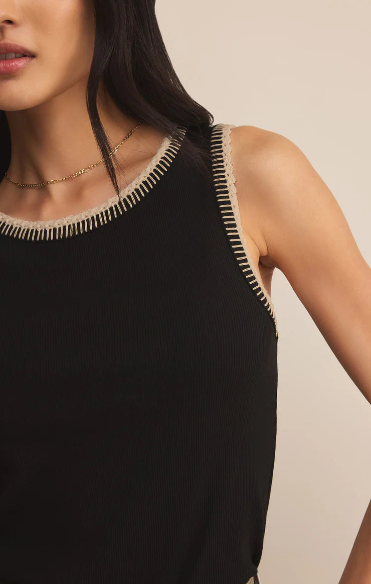 (取寄) サンクチュアリ メイド ユー ルック リブ タンク Sanctuary Made You Look Rib Tank Black Sanctuary Made You Look Rib Tank Black SM (US 4-6) at Amazon
