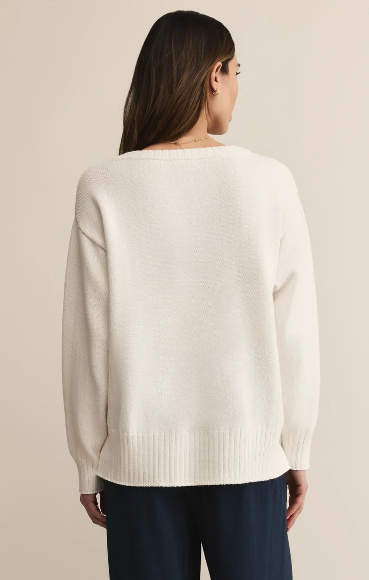 Z Supply All Around V-Neck Sweater