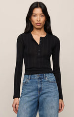 Z Supply Rowena Fine Knit Henley