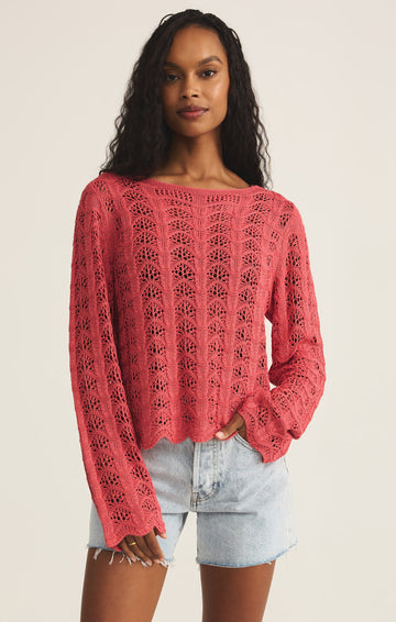 Azura Crochet Sweater