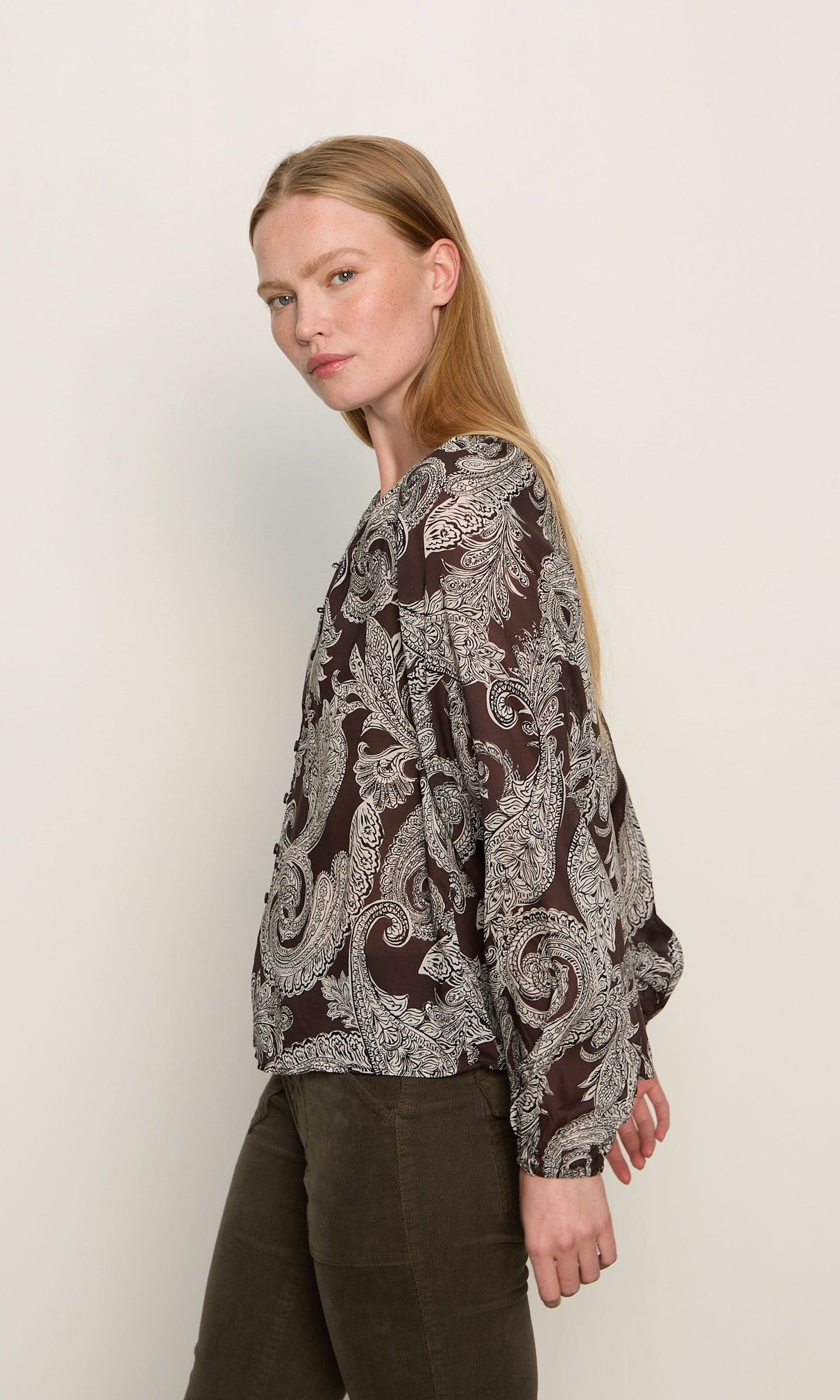 Sanctuary Paisley Blouson Blouse