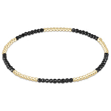 Enewton Blissful Pattern 2mm Bead Bracelet - Faceted Hematite