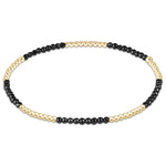 Enewton Blissful Pattern 2mm Bead Bracelet - Faceted Hematite