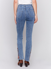 Embroidered Bootcut Jeans