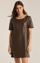 London Faux Leather Dress