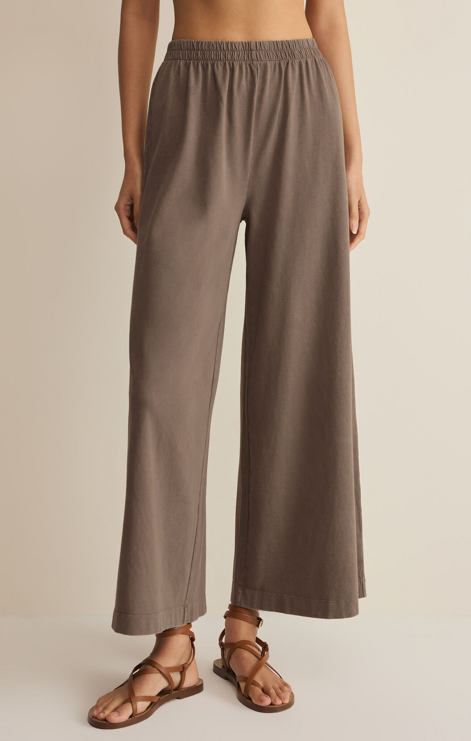 Z Supply Taupe Scout Jersey Pants