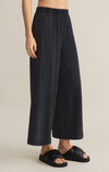 Black Scout Jersey Flare Pant