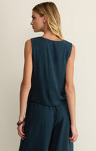 Z Supply Charli Cropped Linen Tank