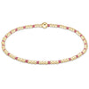 Enewton Hope Sincerity Pattern 2mm Bead Bracelet- bright pink