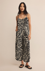 Z Supply Flared Palm Jumpsuit