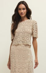 Z Supply Raquel Lace Top