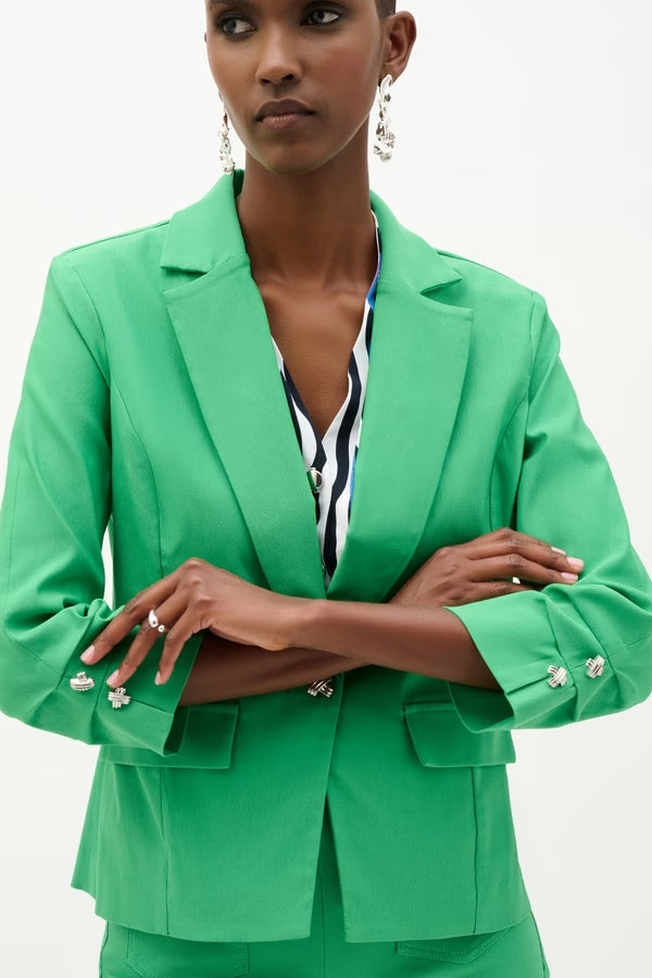 Joseph Ribkoff Palm Green Millennium Blazer