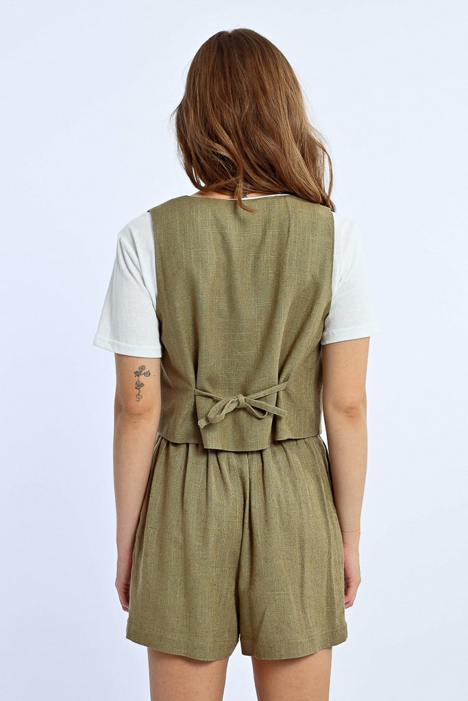 Molly Bracken Khaki Vest – Bella Jules Fashion Boutique