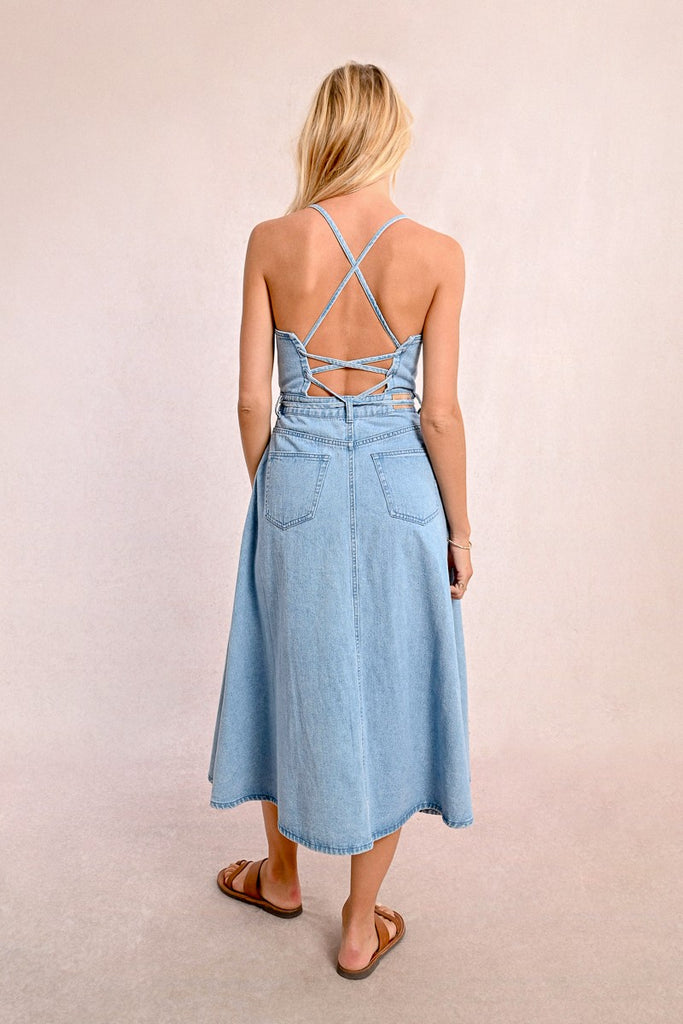 Molly Bracken Light Blue Denim Dress – Bella Jules Fashion Boutique