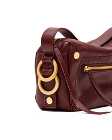 Hammitt Doxie Medium Oxblood Leather Bag