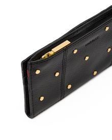 Hammitt 110 North Starlight Black Studded Leather Wallet