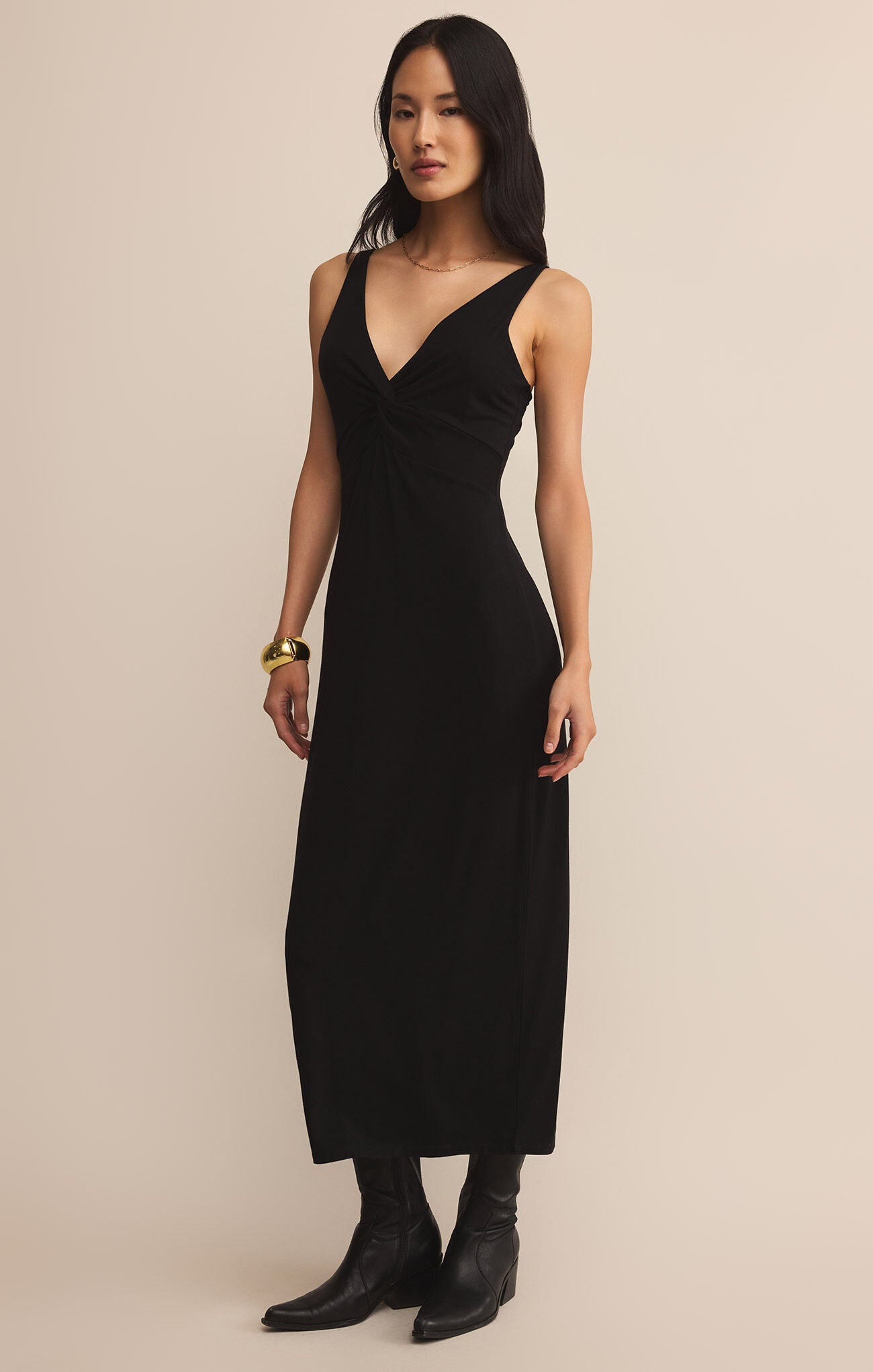 Z Supply Eleve Twist Midi Dress
