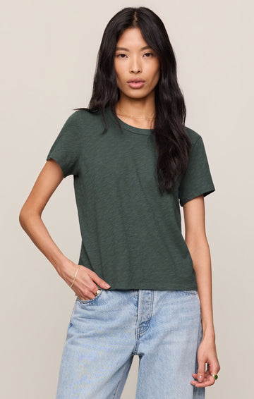 Z Supply Emerald Cove Junie Slub Tee Shirt