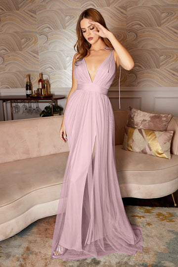 Mauve Tulle Dress