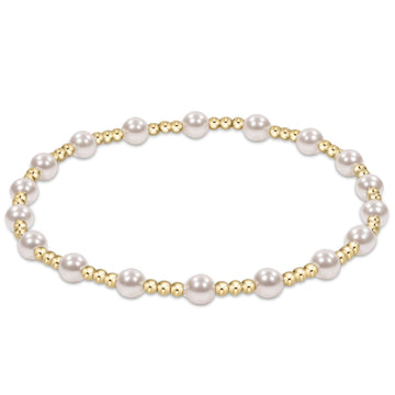 Sincerity Pearl 4mm Bracelet