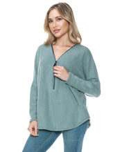 Ariella The Daily Zip Knit Top