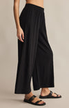 Z Supply Black Scout Textured Slub Pant