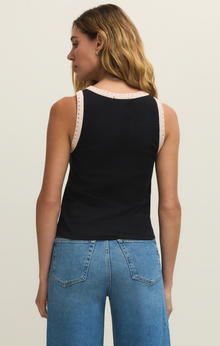 Z Supply Black Clarke Rib Tank