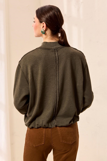 Tribal Bubble French Terry Crew Neck Sweatshirt