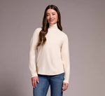 Tribal Cream Ribbed Turtleneck