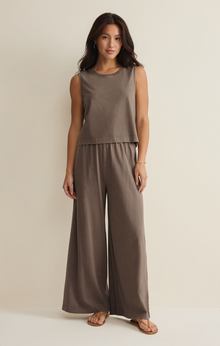 Z Supply Taupe Sloan Jersey Muscle Tank