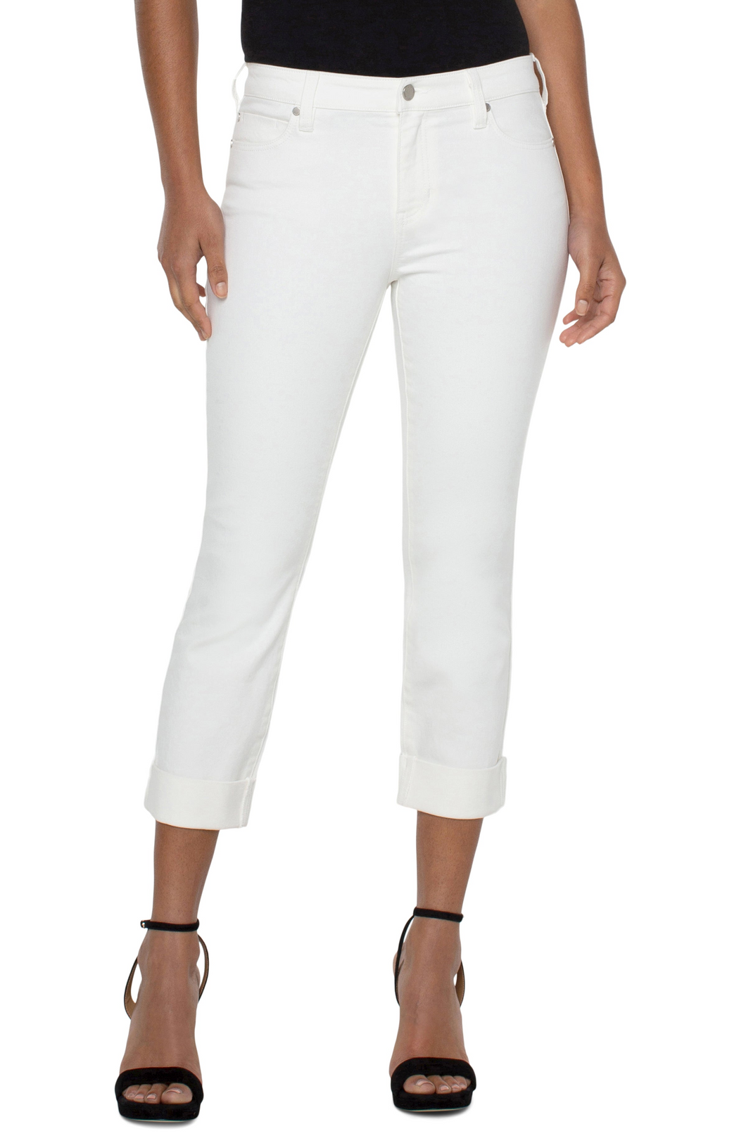 Liverpool Charlie Crop Wide Rolled Cuff