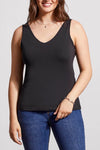 Wear 2 Ways Black Cami