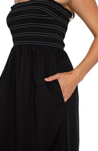 Liverpool Smocked Midi Dress