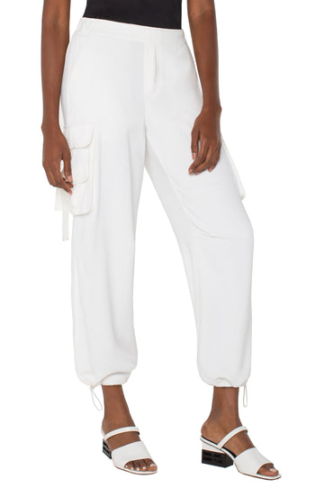 Pull-on Parachute Cargo Pants