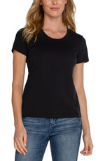 Liverpool Scoop Neck Short Sleeve Tee