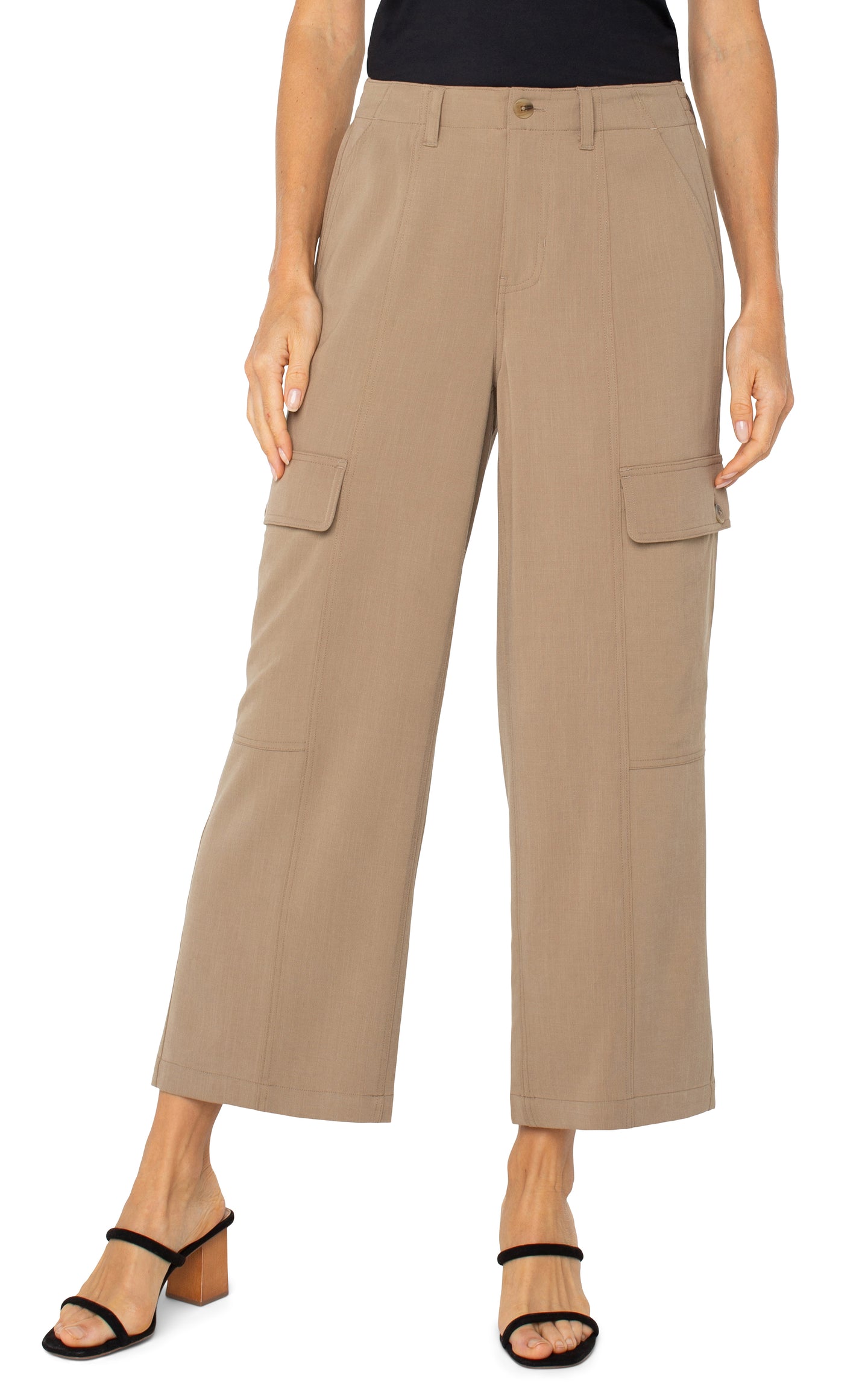 Liverpool Hi-Rise Cargo Crop Straight