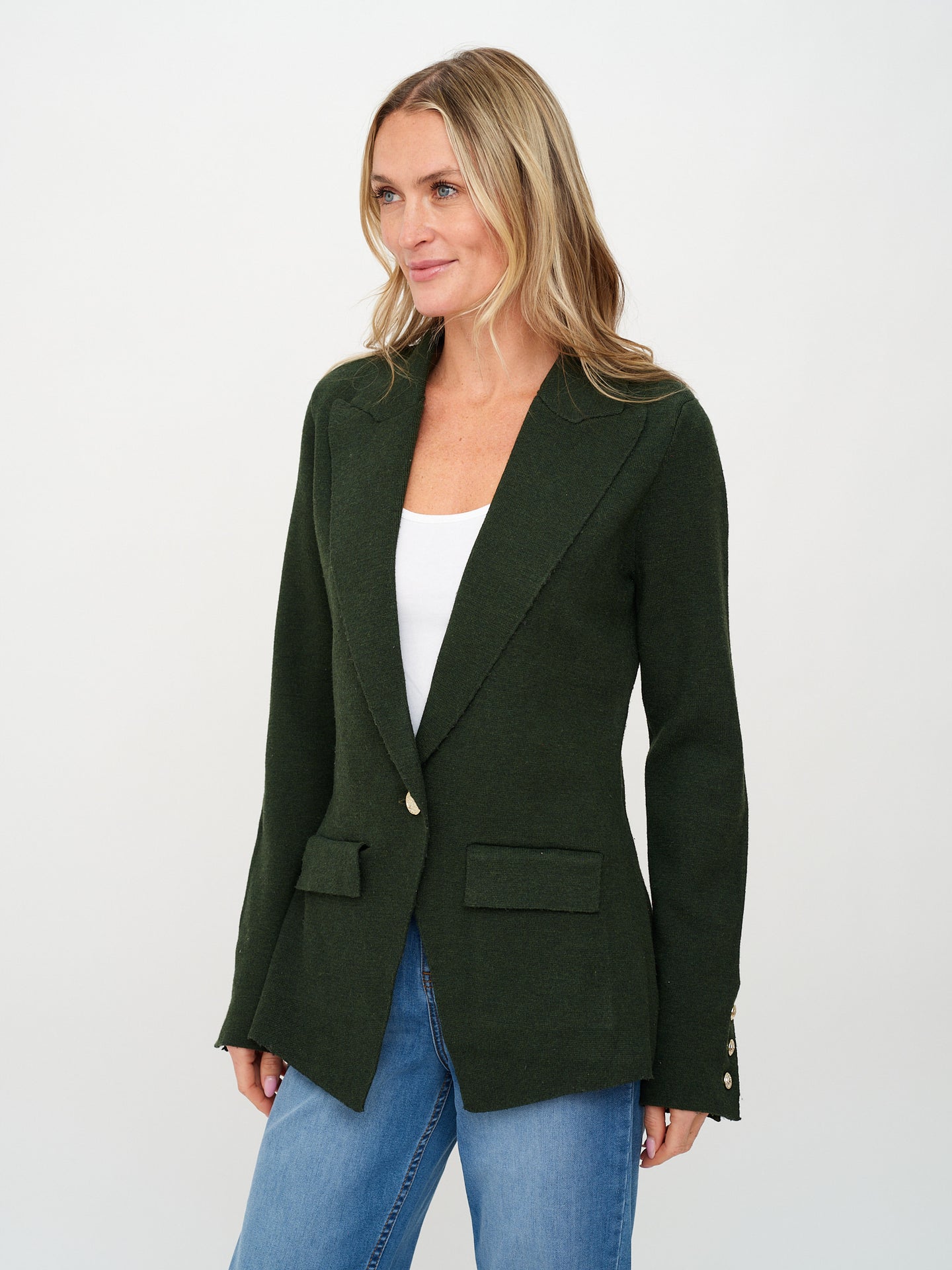 Hillary Knit Tailored Blazer