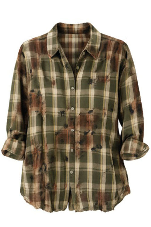 Simulated alt text for Greenbriar Plaid Adrianna Shirt for bella-jules-fashion-boutique.myshopify.com. You are an expert SEO agent. You will generate an ALT text for this image. <Product_Context> Only use the following explicitly enabled Shopify catalog context: ...