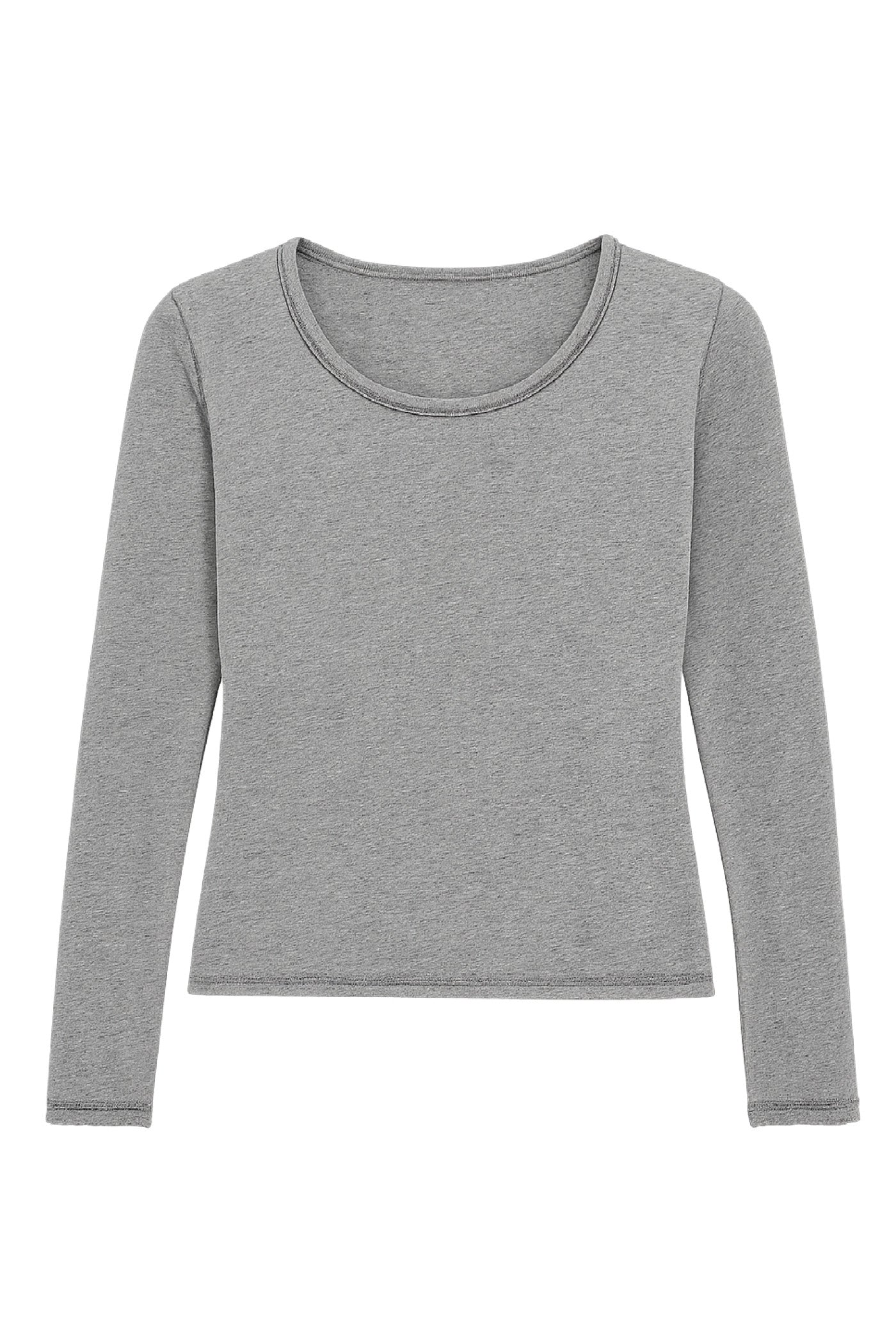 Simulated alt text for Heather Grey Lark Tee for bella-jules-fashion-boutique.myshopify.com. You are an expert SEO agent. You will generate an ALT text for this image. <Product_Context> Only use the following explicitly enabled Shopify catalog context: ...