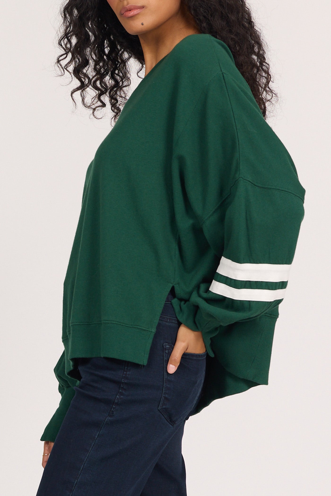 Simulated alt text for Trenton Pineneedle Top for bella-jules-fashion-boutique.myshopify.com. You are an expert SEO agent. You will generate an ALT text for this image. <Product_Context> Only use the following explicitly enabled Shopify catalog context: ...