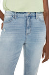 hannah san clemente cropped flare jeans