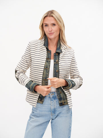 Clarissa Stripe Jacket