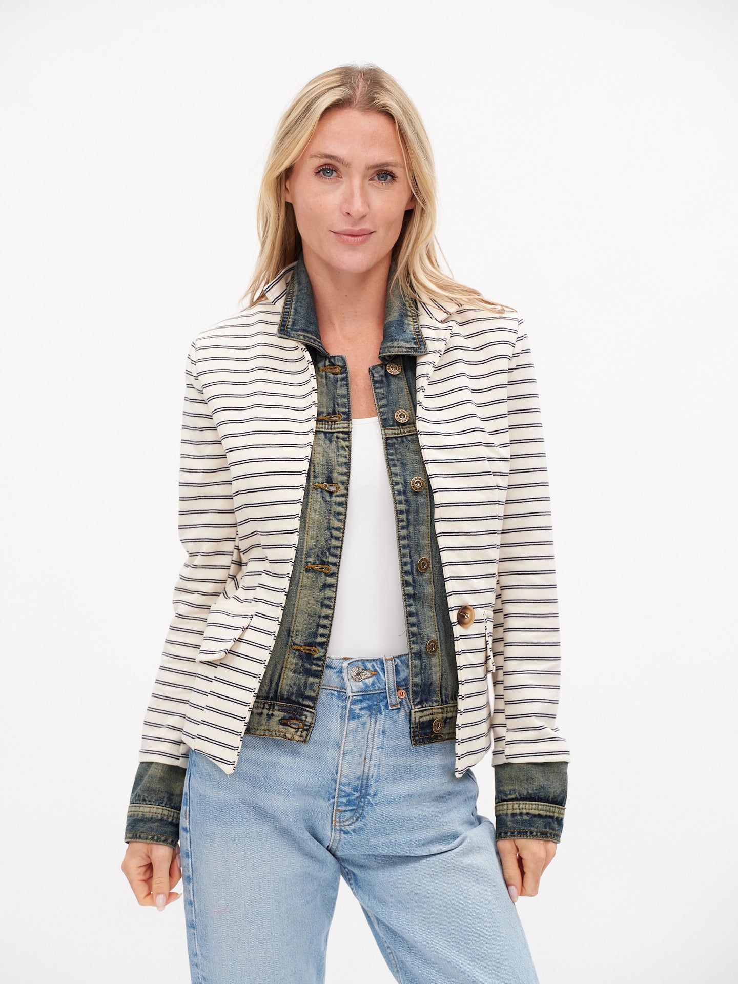 Clarissa Stripe Jacket
