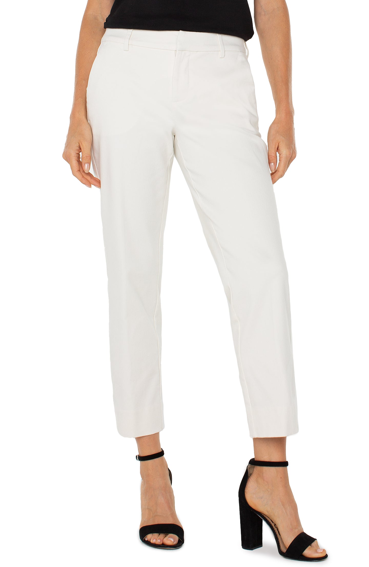 Liverpool Kelsey Cream Trouser