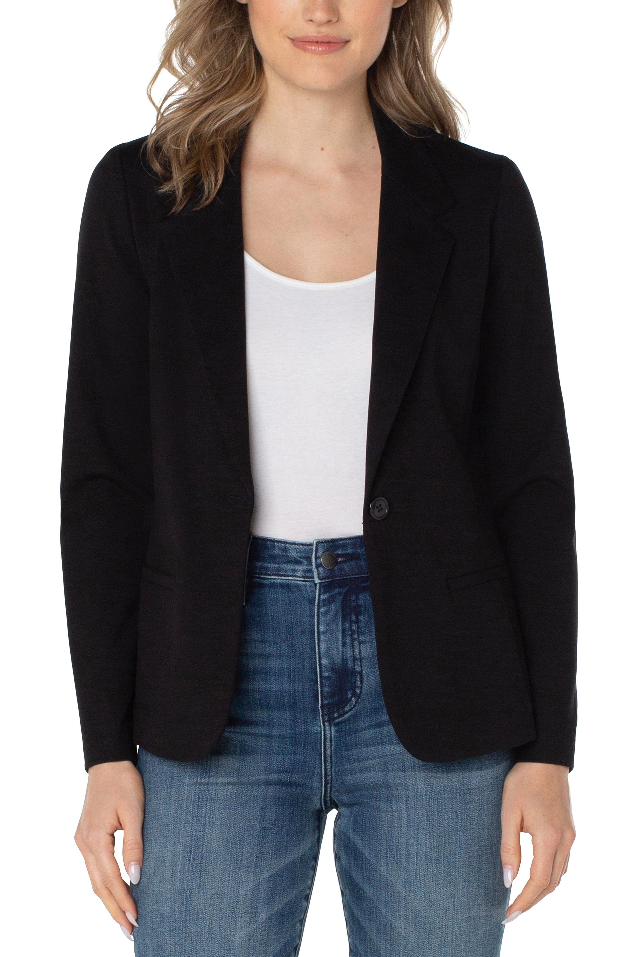 Fitted Blazer Black