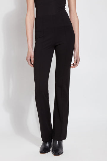 Elysse Black Ponte Pant