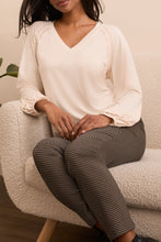 Tribal Cream Moonstone Top