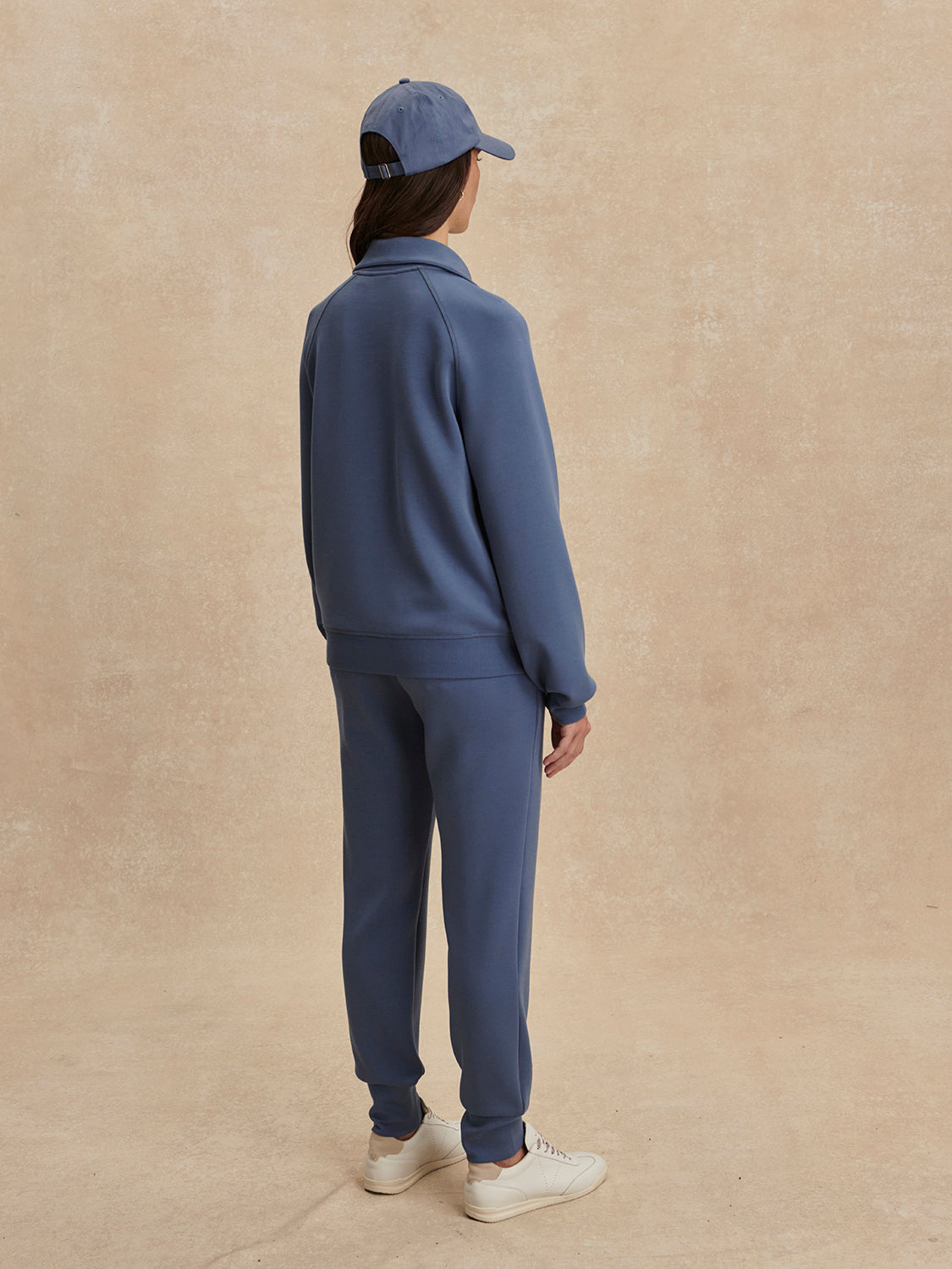 Varley-Bijou Blue The Slim Cuff Pant 27.5