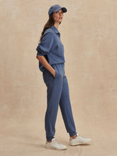 Varley-Bijou Blue The Slim Cuff Pant 27.5